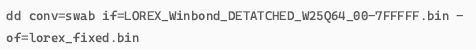 Endianness Fix
