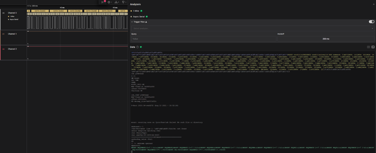 Logic Analyzer Screenshot