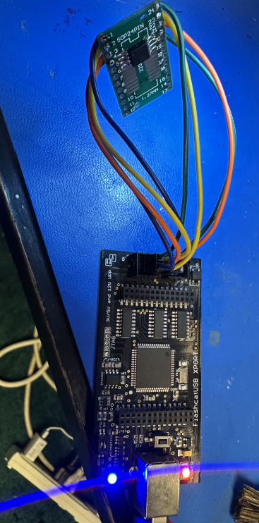 SPI Flash Hookup out of Circuit