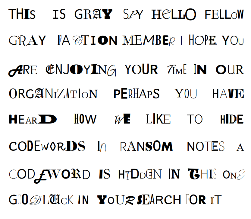 Ransomnote PDF